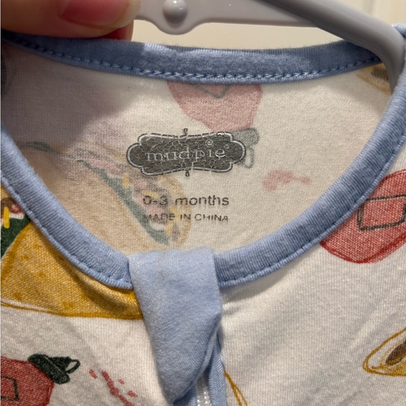 Mud Pie Taco and Lime Print Kids One Piece - Picture 2 of 3